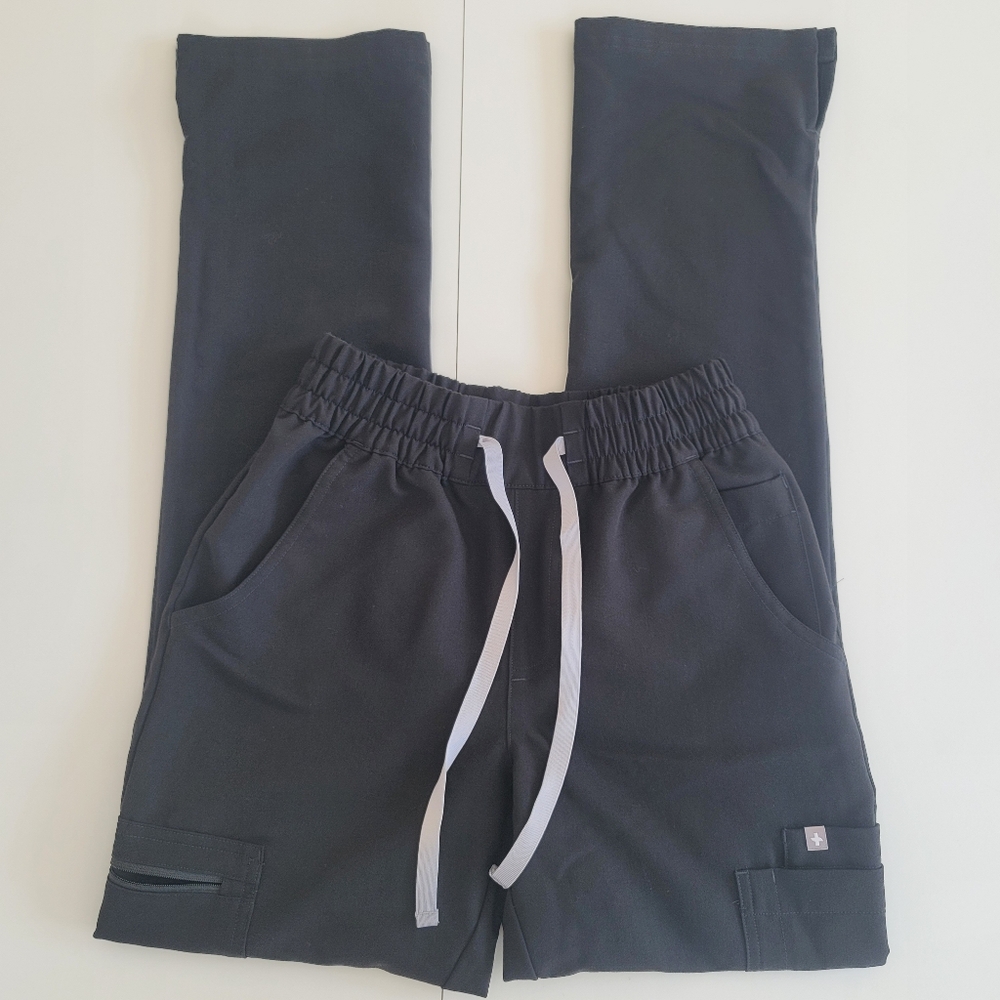 Figs High Waist Dowa Pants Black XXS